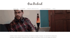 Desktop Screenshot of ericbookout.com